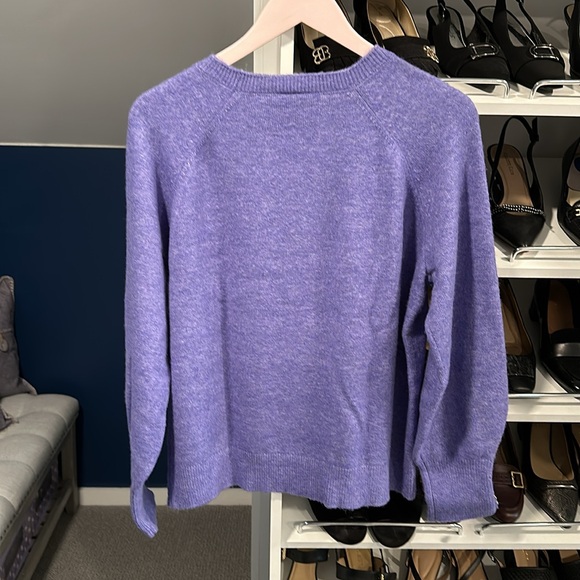 Ann Taylor Factory Periwinkle Sweater - Picture 2 of 5